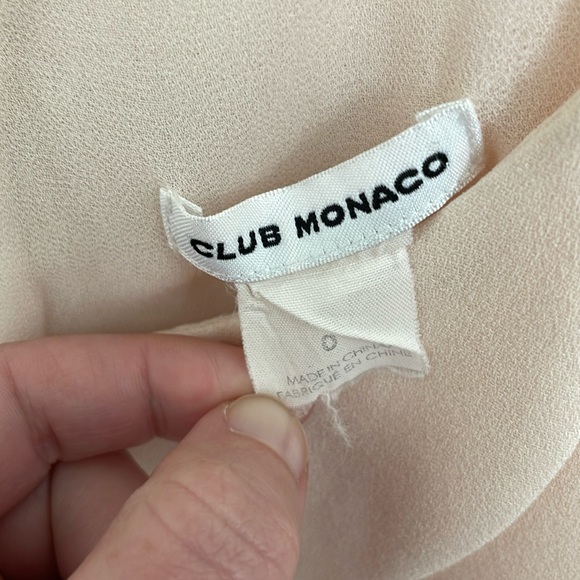 Club Monaco Scalloped Tank Top - Picture 3 of 4